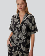 Wild Silhouette Viskon Pijama Takımı