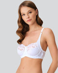 Velvet Mesh Balenli Minimizer Sütyen