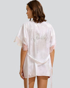 Victoria Jacquard Bride 3'lü Sabahlık Takımı
