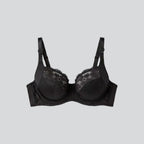 Velvet Mesh Balenli Minimizer Sütyen