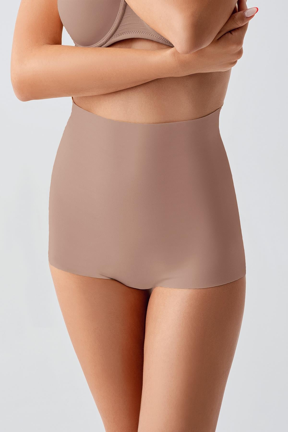 Invisible Sculpt Ultra Yüksek Bel Slip Korse