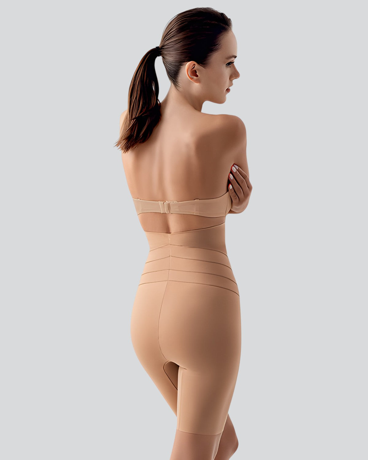 Invisible Sculpt V-Contour Ultra Yüksek Bel Tayt Korse