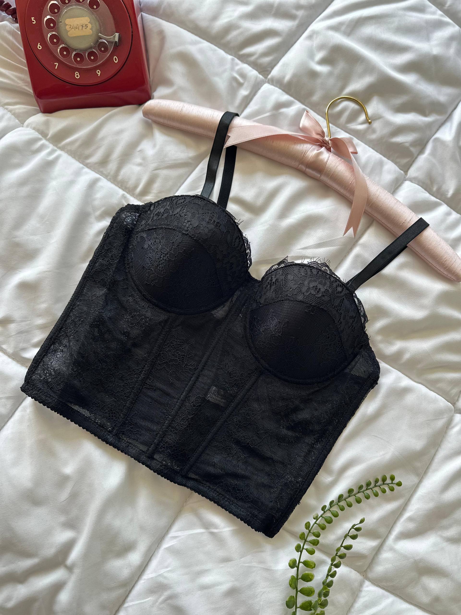 Midnight Romance Lace Corset