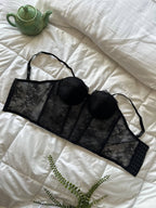 Midnight Romance Lace Corset