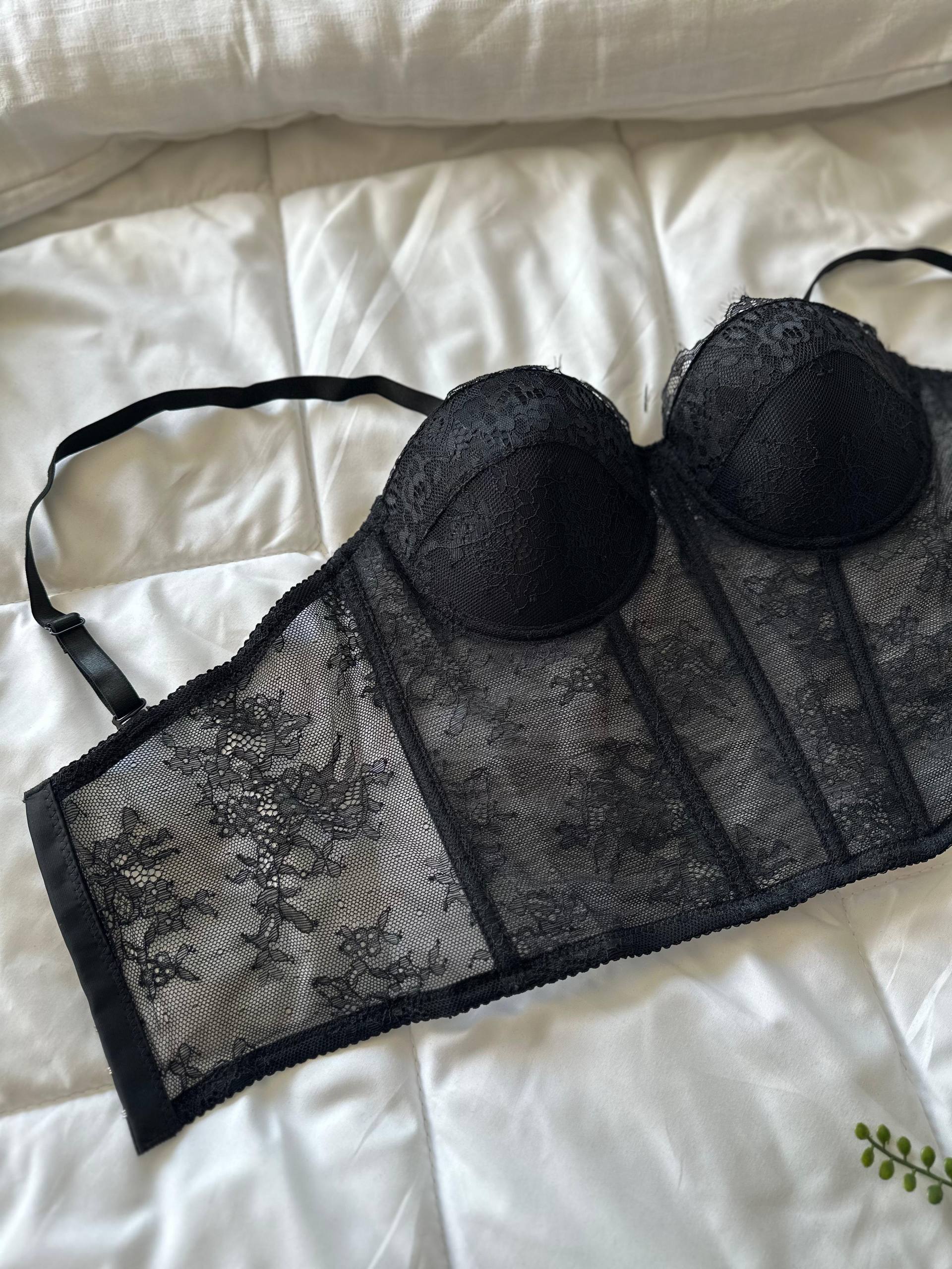 Midnight Romance Lace Corset