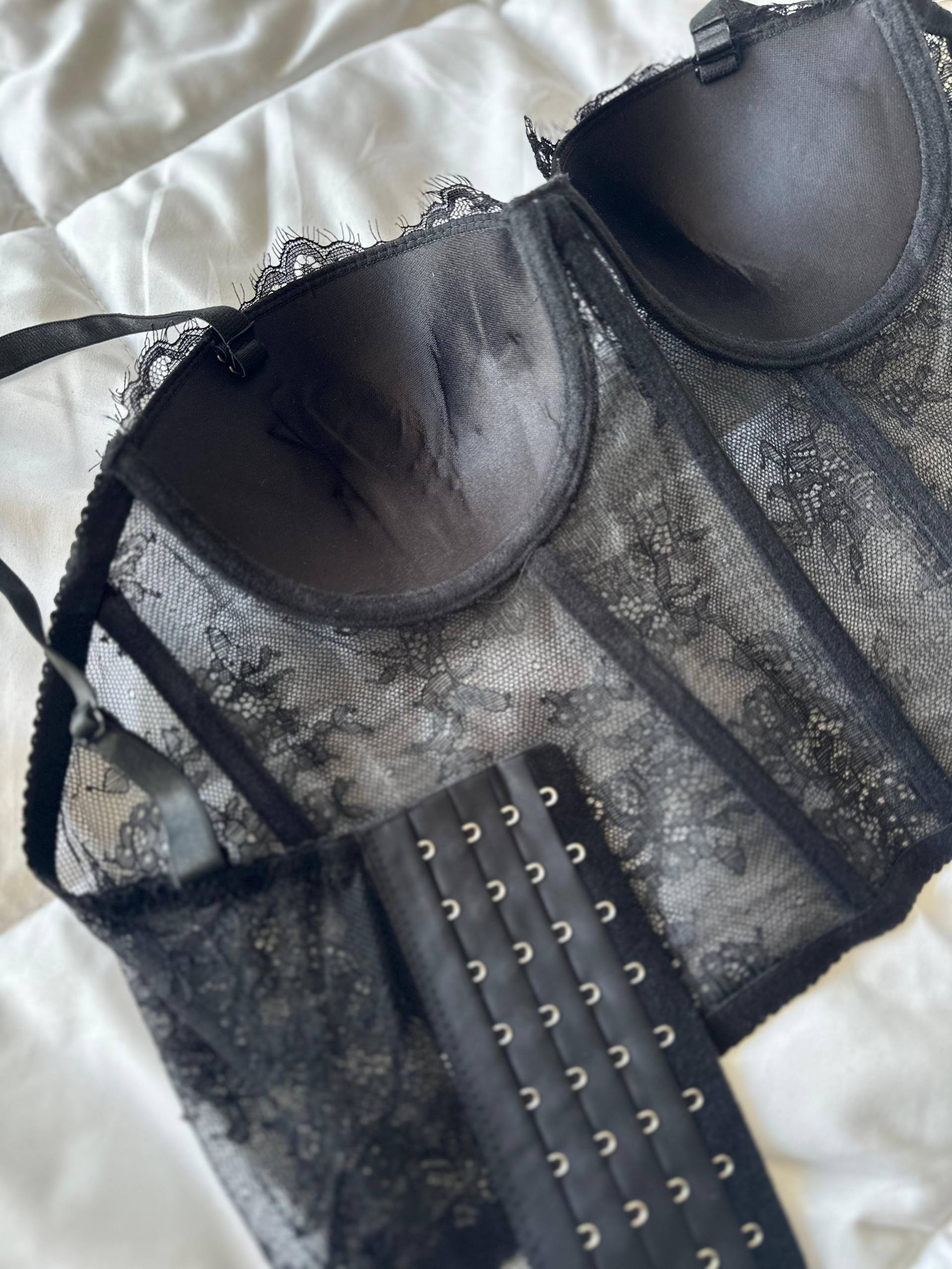 Midnight Romance Lace Corset