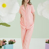 Serena Pure Powder Pink Uzun Pijama Takımı