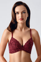 Symphonie Fleur Soft Cup Push-Up Sütyen
