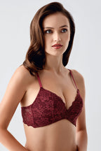 Symphonie Fleur Soft Cup Push-Up Sütyen