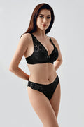 Amour Lace Black Desteksiz Sütyen Külot Takımı