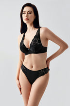 Amour Lace Black Desteksiz Sütyen Külot Takımı
