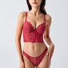 Dentelle Bustier Çift Destekli Bralet Takım