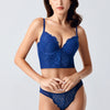 Dentelle Bustier Çift Destekli Bralet Takım