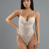 Amour Beige Double Push-Up Dantelli Body