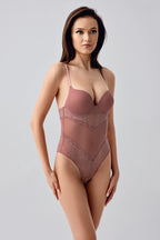 Amour Rose Vison Double Push-Up Dantelli Body