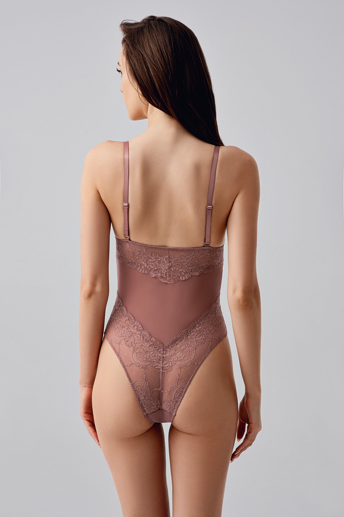 Amour Rose Vison Double Push-Up Dantelli Body