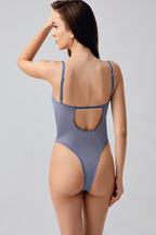 Iris Transparan Dantelli Desteksiz Body