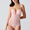 Dentelle Transparente Push-Up Bodysuit