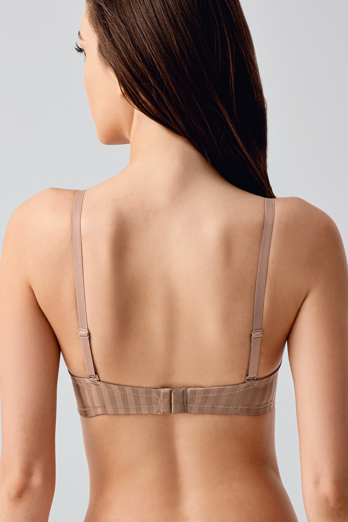 Lignes Satin Stripe Destekli Sütyen
