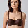 Lignes Satin Stripe Destekli Sütyen