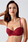 Sienna Bordo Dantelli Push-Up Sütyen