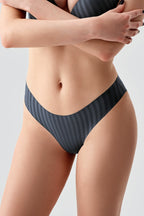 Lignes Anthracite Lazer Kesim Slip Külot