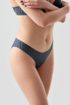 Lignes Anthracite Lazer Kesim Slip Külot
