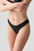 Lignes Noires Lazer Kesim Slip Külot